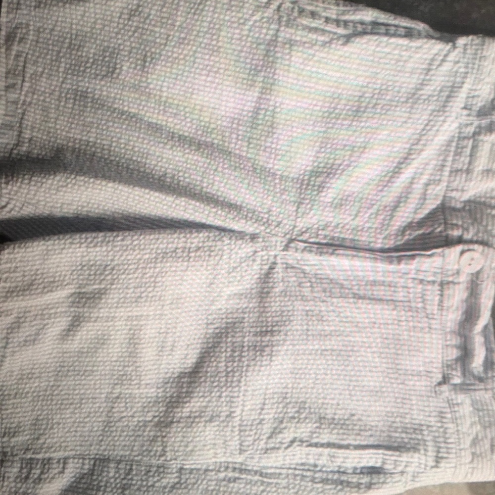 Bella bliss boys blue seersucker Wilson shorts